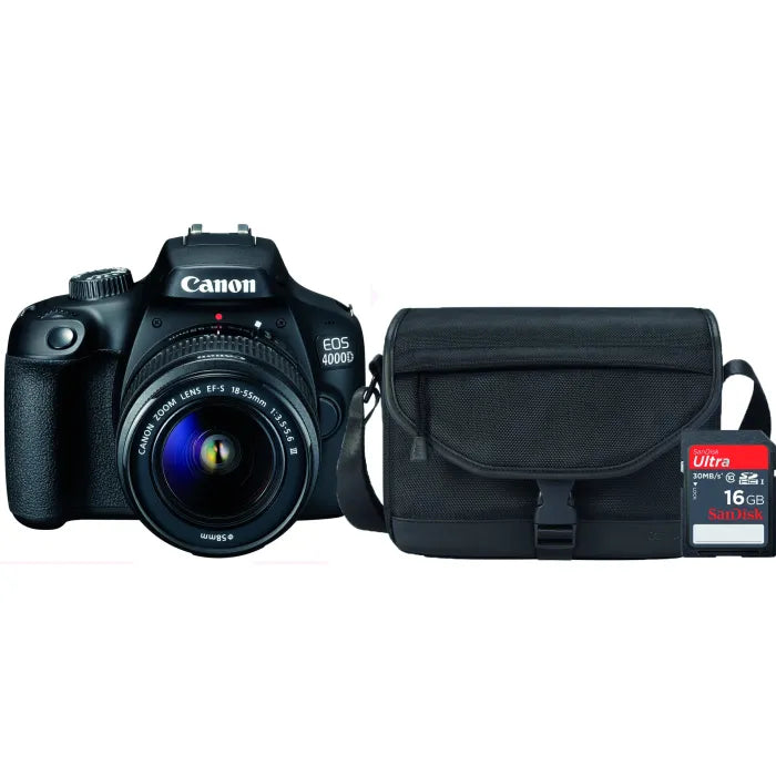 Canon EOS 4000D Starter Bundle