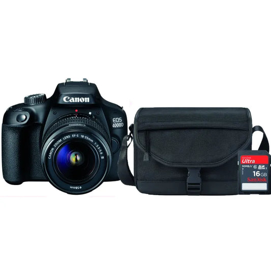 Canon EOS 4000D Starter Bundle